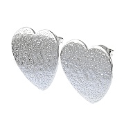 Серьги-гвоздики из нержавеющей стали 201 EJEW-K270-12P