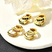 Серьги-кольца из нержавеющей стали 304 для женщин EJEW-M068-10G