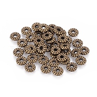 Find flat round beads on