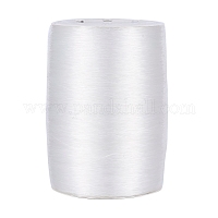Japanese Flat Elastic Crystal String, Elastic Beading Thread, for Stretch  Bracelet Making, White, 0.5mm, about 328.08 yards(300m)/roll