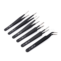 Pinzette ferro bordare set, nero, 186x122x5mm, 6 pc / set
