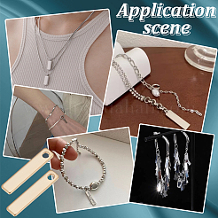 Messing Anhänger & Charms&nbsp;FIND-UN0003-96B