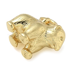Pendentifs de placage en laiton&nbsp;KK-K392-21G