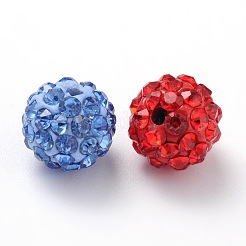 Polymer Ton Strass Perlen&nbsp;RB-XCP0001-07