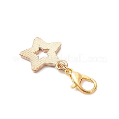 Decorazioni pendenti in lega smaltata 4 pz&nbsp;HJEW-JM04176