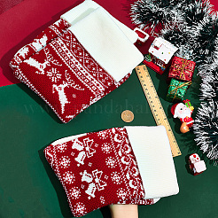 3 stücke 3 arten wolle garn gestrickte hängende weihnachten strümpfe&nbsp;FEPA-SP0001-04B