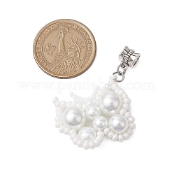 Saatperlen Perlen Charms&nbsp;PALLOY-MZ00347-02