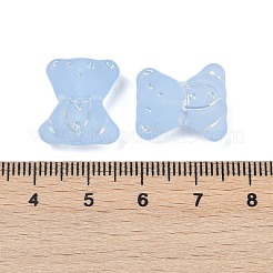 Perles en acrylique transparent mat&nbsp;OACR-P029-20B-04
