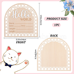 Baby-Foto-Requisiten aus Holz&nbsp;DJEW-WH0015-110A