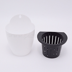 Wandbehang Kunststoff Pflanzer Container Vase&nbsp;LS-AJEW-WH0155-56C