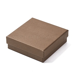 Quadratischen Karton Schmuckschatullen&nbsp;LS-CBOX-A010-01B-02