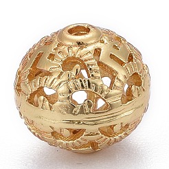 Perline filigrana in ottone&nbsp;KK-P192-02