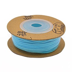 Cordons de fils de coton en nylon rond teints écologiques&nbsp;OCOR-L001-821-501