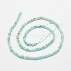 Natur amazonite Perle Stränge&nbsp;X-G-P279-42-3mm