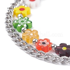 Bracciali a catena in acciaio inossidabile 304 per donna&nbsp;BJEW-TA00066