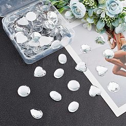 120 cabochon strass acrylique de 6 styles&nbsp;GACR-CA0001-02