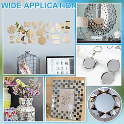 180 Stück 6 Stile Glasmosaikstücke&nbsp;DIY-OC0012-32
