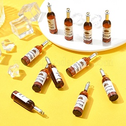 12 gros pendentif en résine&nbsp;RESI-YW0005-91