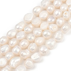 Fili di perle di perle d'acqua dolce coltivate naturali&nbsp;PEAR-P064-20L-03A