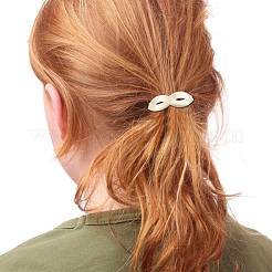 6 Stück 6 Stil Gummischnur elastische Haargummis Pferdeschwanz Haarmanschette&nbsp;OHAR-GO0001-04