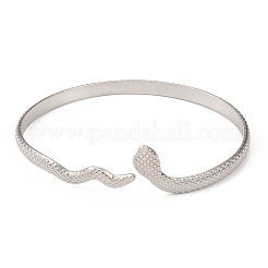 Anlaufgeschützte Armreifen aus 304 Edelstahl&nbsp;LS-BJEW-P290-01P