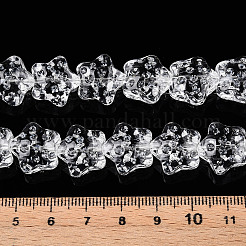 Fili di perle di vetro trasparenti&nbsp;GLAA-T023-12A