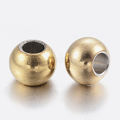 Abstandshalter aus Edelstahlperlen 304&nbsp;STAS-P197-037G-4mm