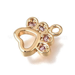Ottone micro spianare fascino zirconi&nbsp;CU-K001-03G-03
