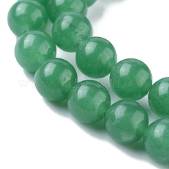 1 Strang natürliche grüne Aventurinperlenstränge&nbsp;G-YW0001-34