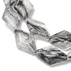 Cuentas de murano transparente hechas a mano&nbsp;LA-CBAF0C8-02K