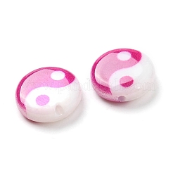 Bedruckte natürliche Süßwasser-Muschelperlen&nbsp;SHEL-R129-07A-04