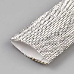 Manchon de microphone jetable orné de strass&nbsp;AJEW-WH0410-141C