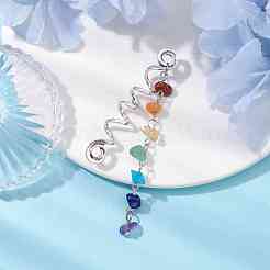 Perles de dreadlocks en alliage&nbsp;OHAR-JH00036-01