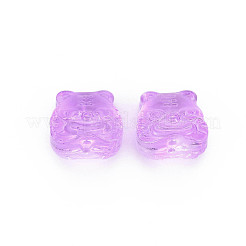 Perle di vetro trasparente&nbsp;GLAA-T022-22-D06