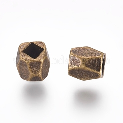 Perline di distanziatore in ottone&nbsp;PALLOY-C077-AB-NF
