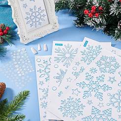 12 Stück 6 Stile selbstklebende Weihnachtsaufkleber mit Haustiermotiv&nbsp;DIY-PH0023-47