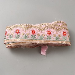Vintage Jacquard Polyester Spitzenband&nbsp;SRIB-WH20020-113C