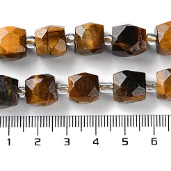 Natürlichen Tigerauge Perlen Stränge&nbsp;G-B065-A05