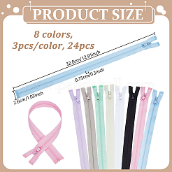 24 pieza de accesorios para prendas de vestir de 8 colores&nbsp;FIND-NB0006-77A