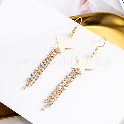 Legierung Strass Ohrringe&nbsp;FS-WG581BF-01