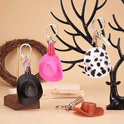 Kit fai da te per realizzare portachiavi in ferro a tema cowboy occidentale&nbsp;DIY-TA0009-40