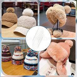 50 porta pompon per cappello in acrilico&nbsp;FIND-BC0005-56B