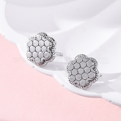 Clous d'oreilles en laiton&nbsp;EJEW-D288-15P