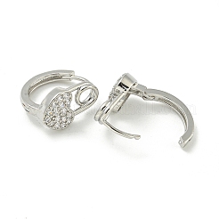 Pendientes de aro de latón&nbsp;EJEW-C112-03P