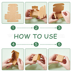 Boîtes d'emballage cadeau en carton&nbsp;CON-WH0085-65C