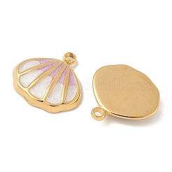 Pendentifs en acier inoxydable 304 émaillés&nbsp;STAS-U057-15G-B