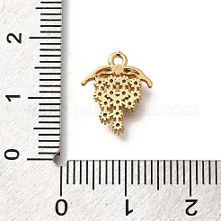 Ottone micro spianare pendenti zirconi&nbsp;KK-K294-36G