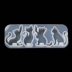 Katzenform Anhänger DIY Silhouette Silikonform&nbsp;DIY-K067-02C