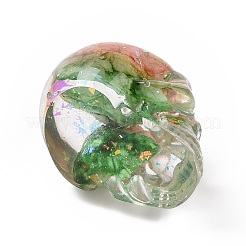 Perle di teschio di fluorite naturale&nbsp;G-P490-02