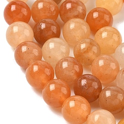 Avventurina rossa naturale fili di perle&nbsp;G-P257-02-8mm-01